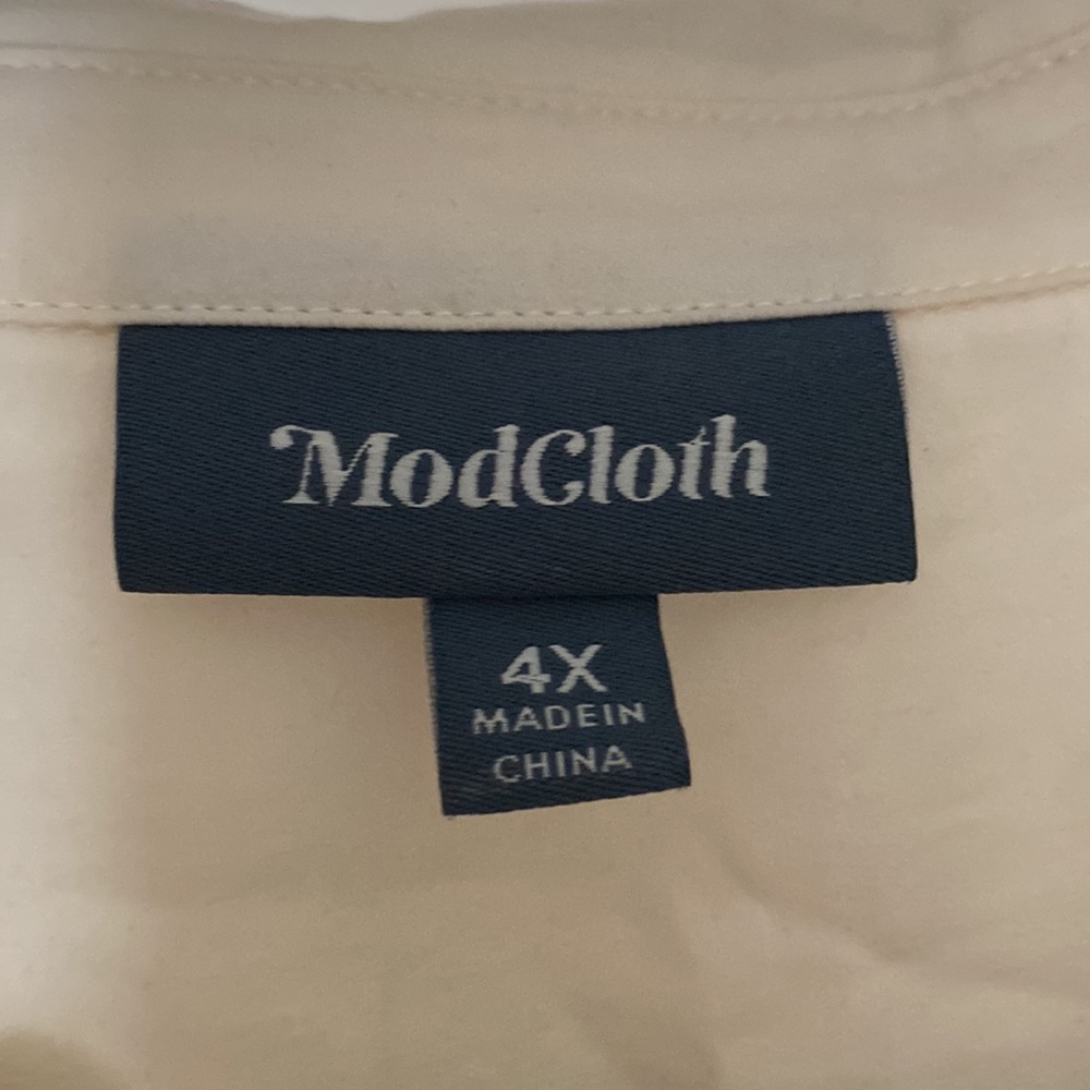 Modcloth Button-Up, 4x - image 2